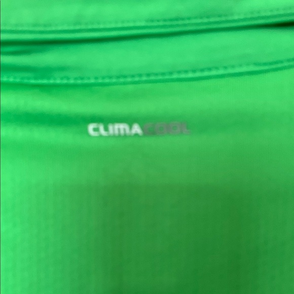 Gently Loved Adidas Green Track Jacket **Missing Collar Draw String** - Picture 9 of 11